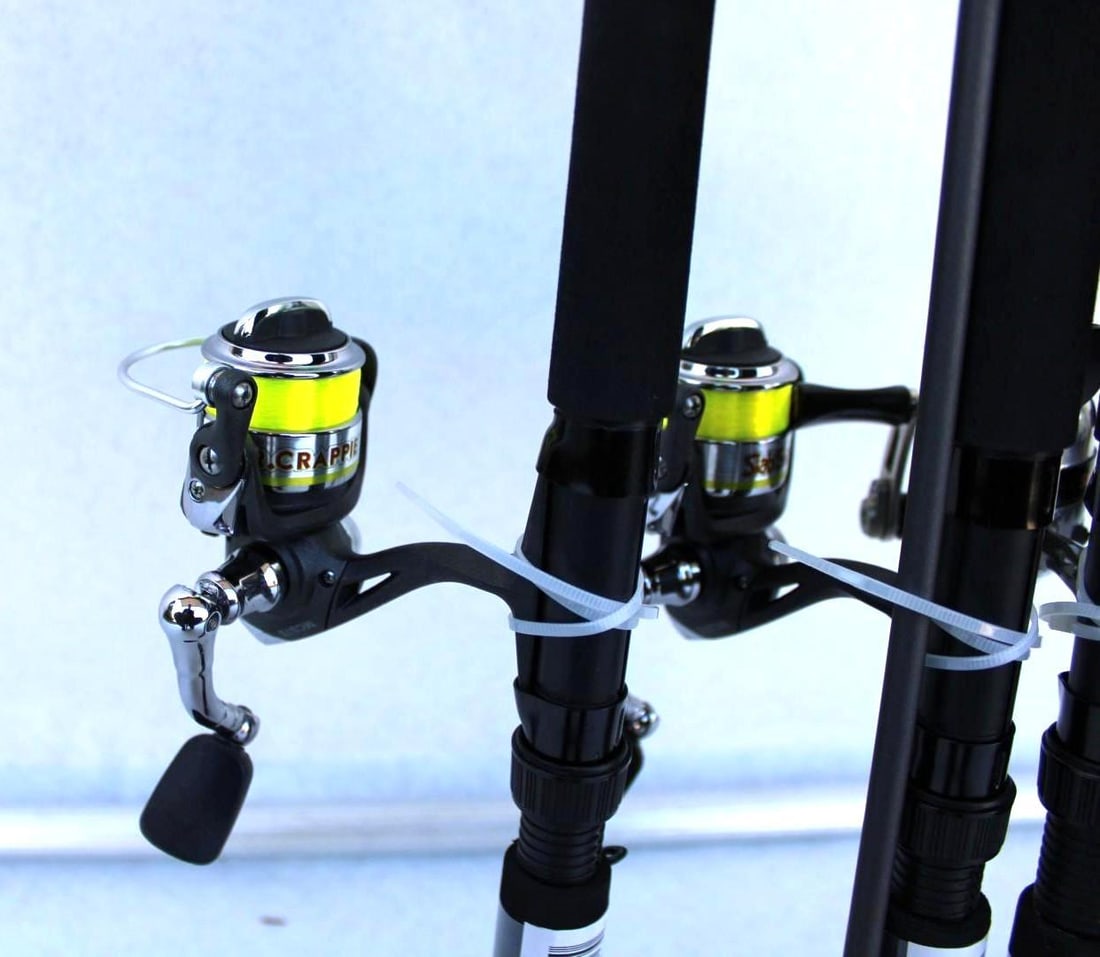 (4) Mr. Crappie Slab Daddy Fishing Rods - 5