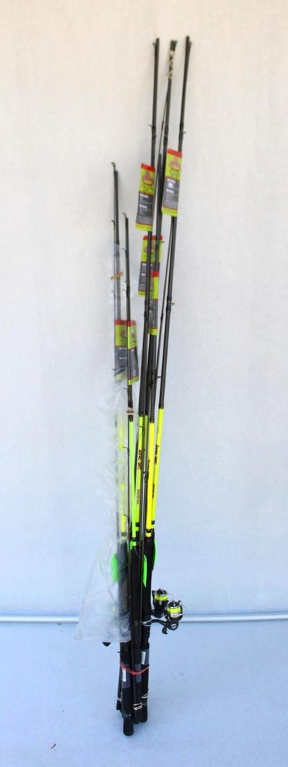 (5) Mr. Crappie Slab Daddy Fishing Rods incl. (1 of 9)