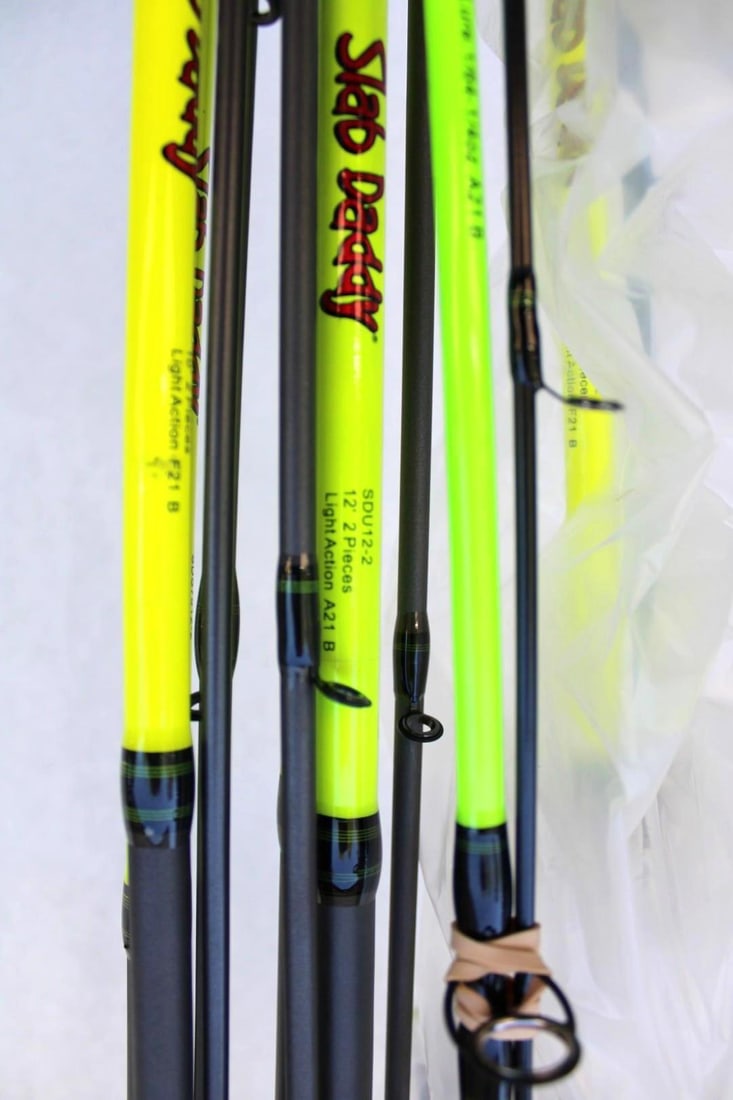 (5) Mr. Crappie Slab Daddy Fishing Rods incl. - 3