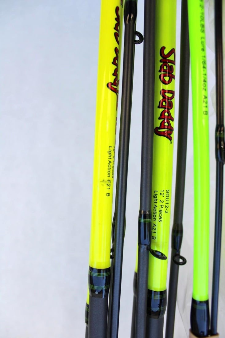 (5) Mr. Crappie Slab Daddy Fishing Rods incl. - 4