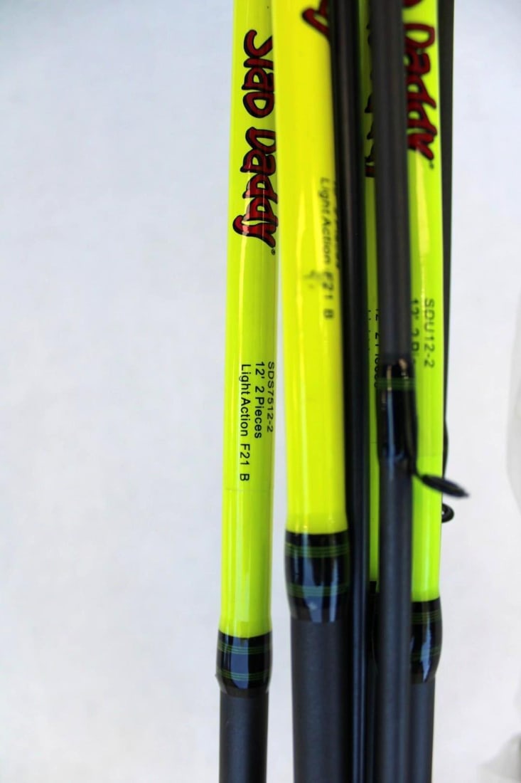 (5) Mr. Crappie Slab Daddy Fishing Rods incl. - 5