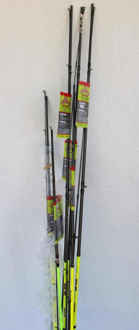 (5) Mr. Crappie Slab Daddy Fishing Rods incl. - 9