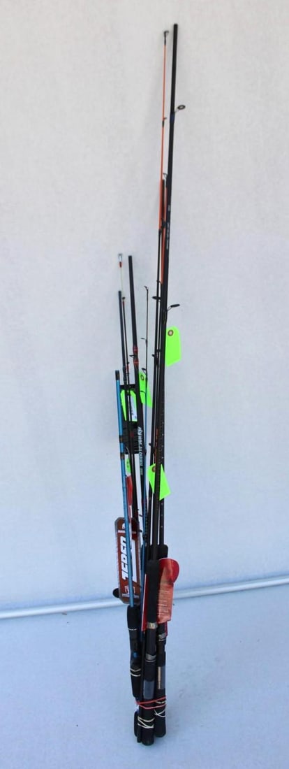(5) Zebco Fishing Rods (1 of 7)