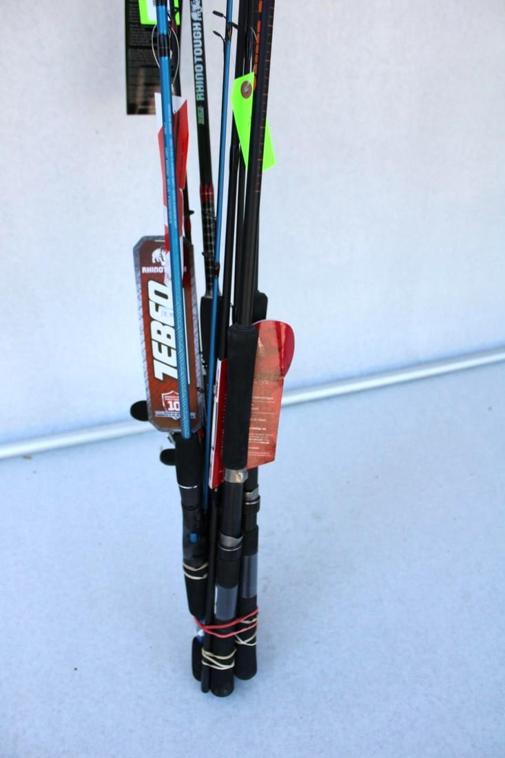 (5) Zebco Fishing Rods - 5