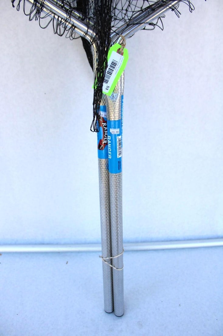 (3) Ranger Products Round Fishing Landing Net - 4