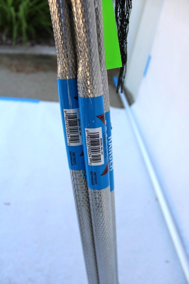 (3) Ranger Products Round Fishing Landing Net - 5