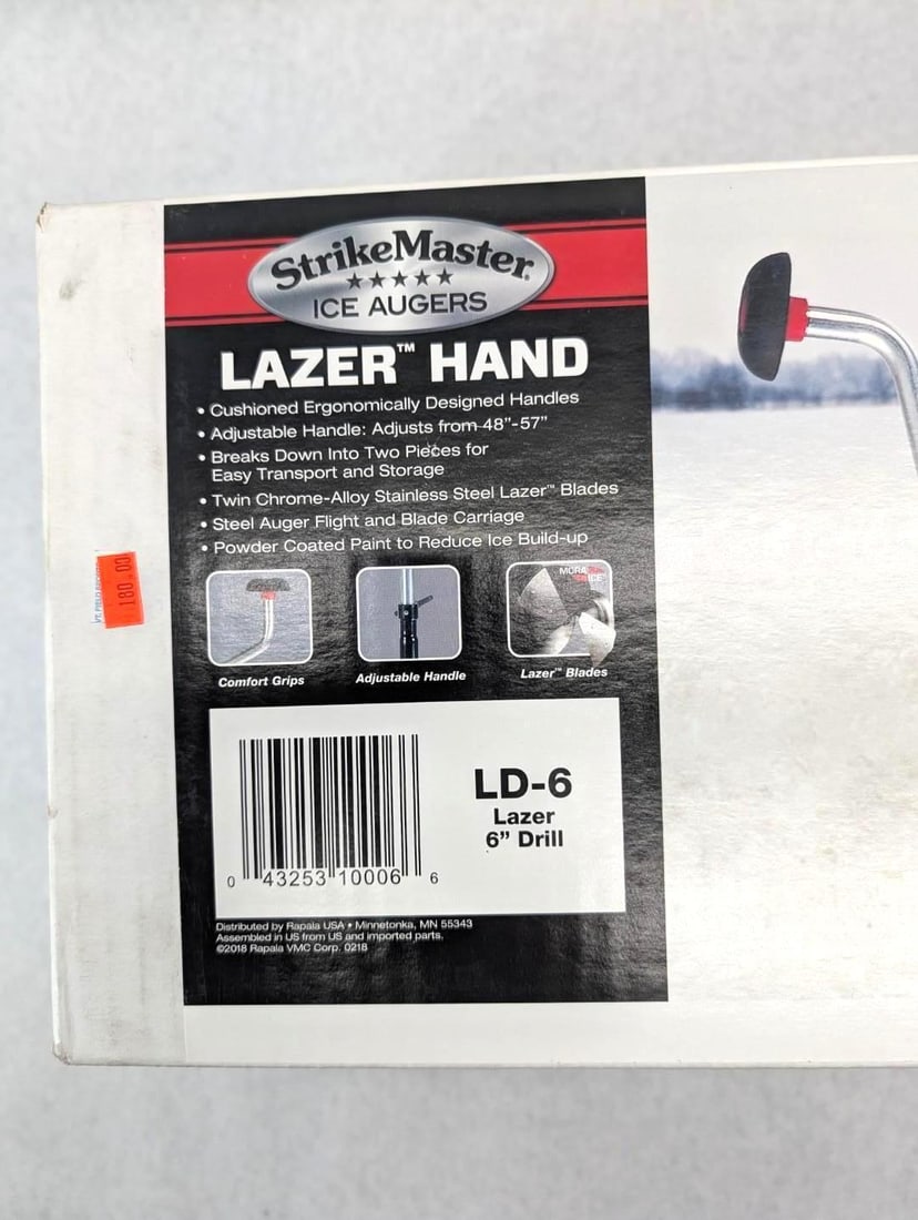 Strikemaster LD-6 Lazer 2-Piece 6" Hand Auger - 2