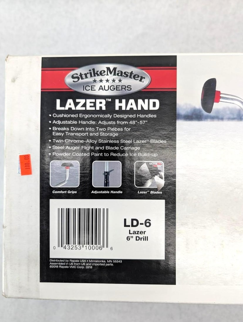 Strikemaster LD-6 Lazer 2-Piece 6" Hand Auger - 2