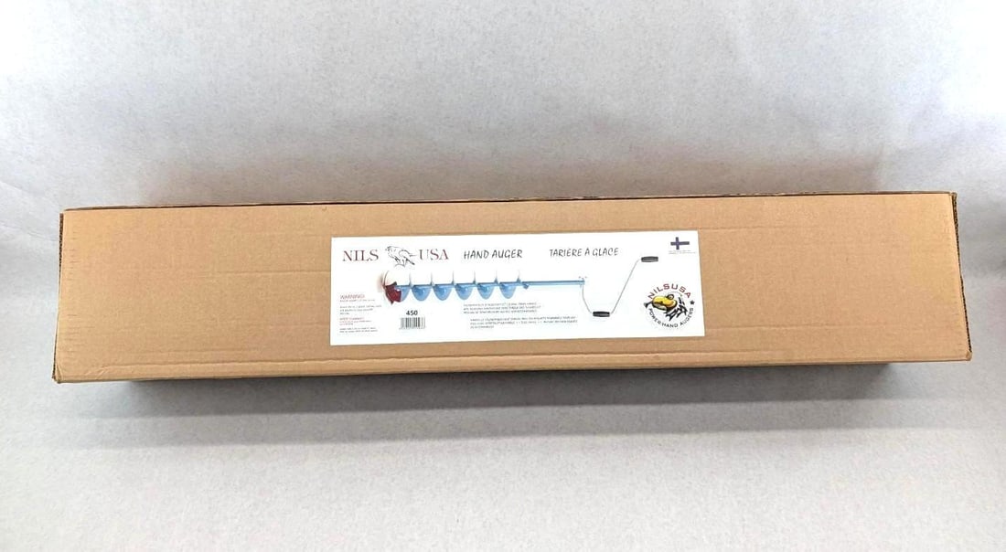 Nils USA Hand Auger Model 450: 4.5", Appears NIB