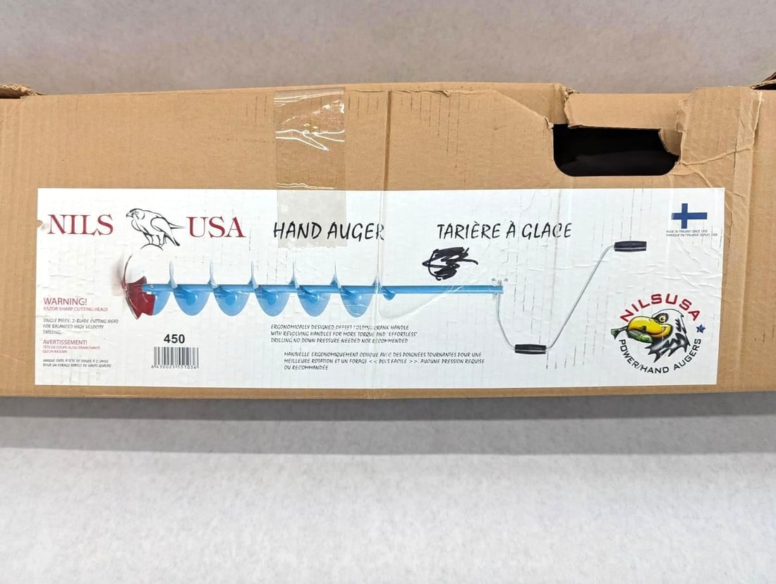 Nils USA Hand Auger Model 450 - 2