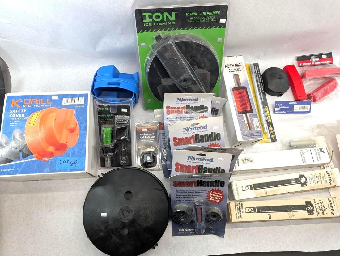 Asst. Ice Auger Accessories (1 of 12)