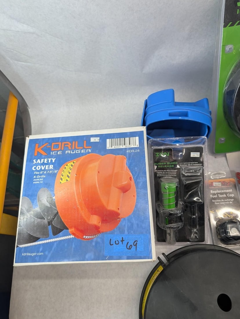 Asst. Ice Auger Accessories - 3