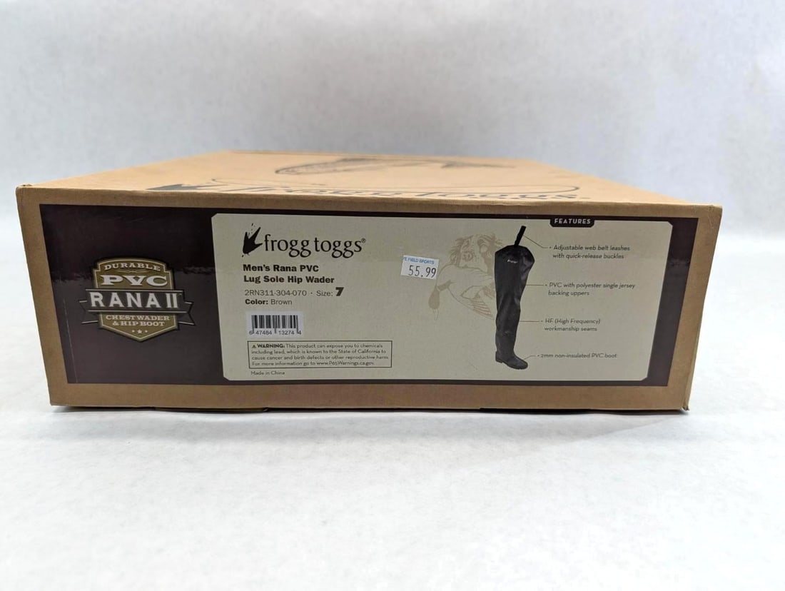 Frogg Togg Rana II Mens Lug Sole Hip Waders - 2