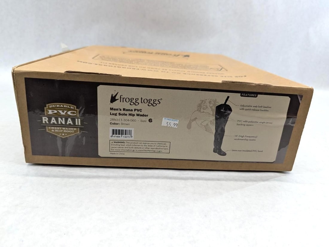 Frogg Togg Rana Men's Lug Sole Hip Waders - 2