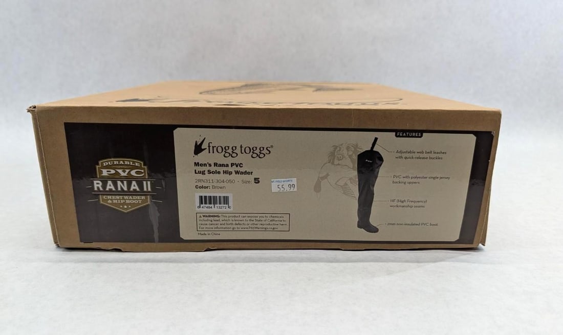 Frogg Togg Rana Men's Lug Sole Hip Wader - 2