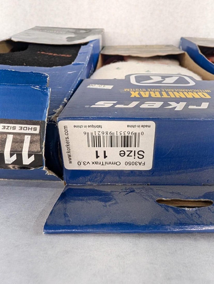 (4) Corkers Interchangeable Sole Systems - 8