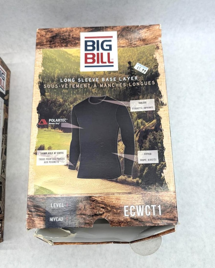 (3) Big Bill Long Sleeve Base Layer - 4