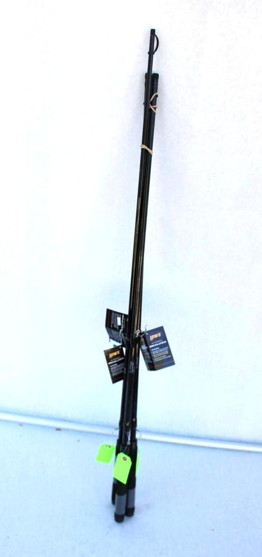 (3) Lew's Bream Stick Fishing Rods: (2) G20B light action 12', and H21B 10'