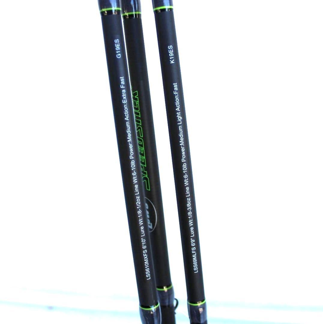 (3) Lew's Speed Stick Fishing Rods - 3