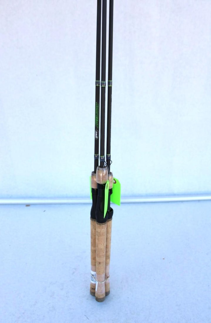 (3) Lew's Speed Stick Fishing Rods - 4