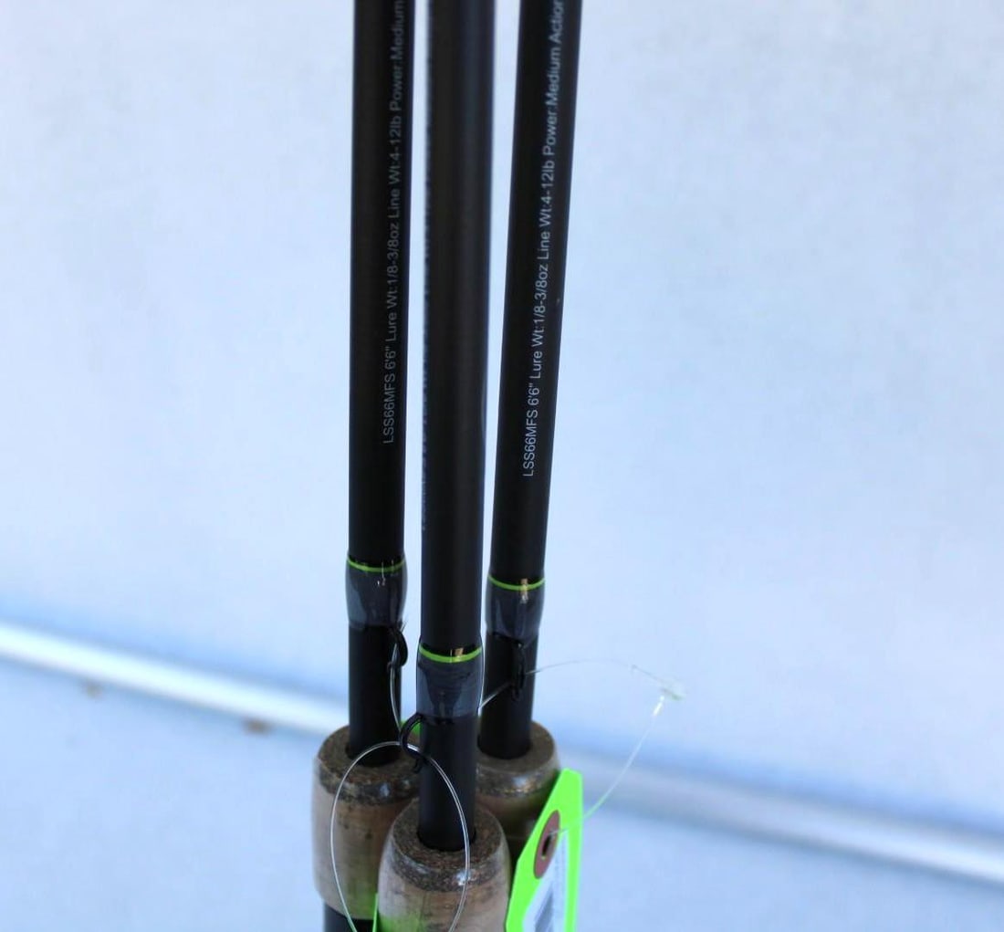 (3) Lew's Speed Stick Fishing Rods - 2