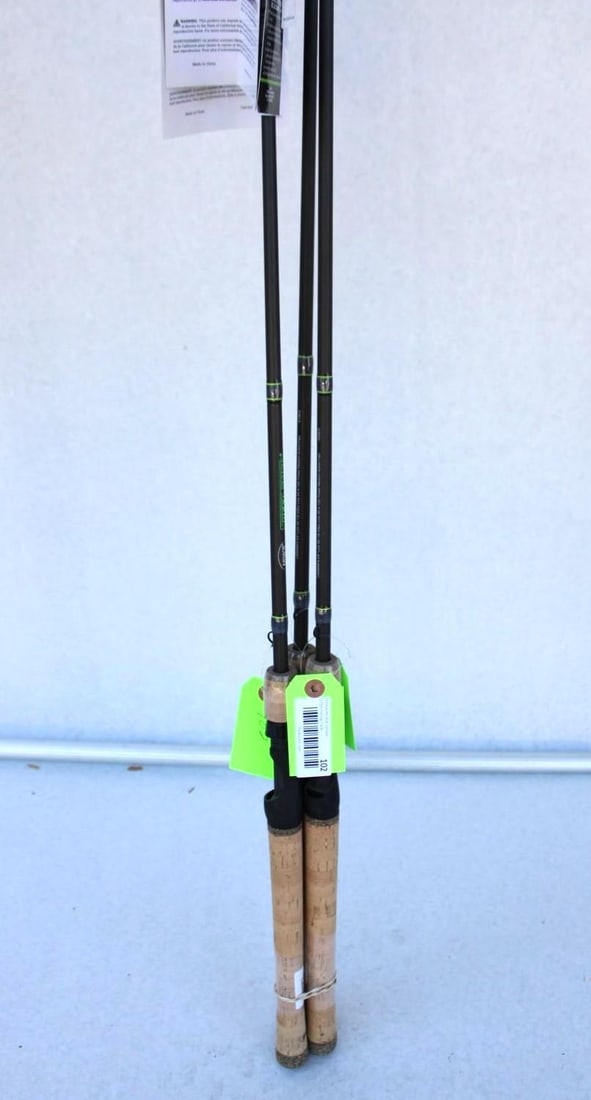 (3) Lew's Speed Stick Fishing Rods - 4