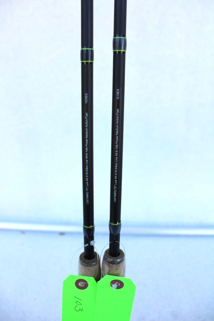 (2) Lew's Speed Stick Fishing Rods - 2
