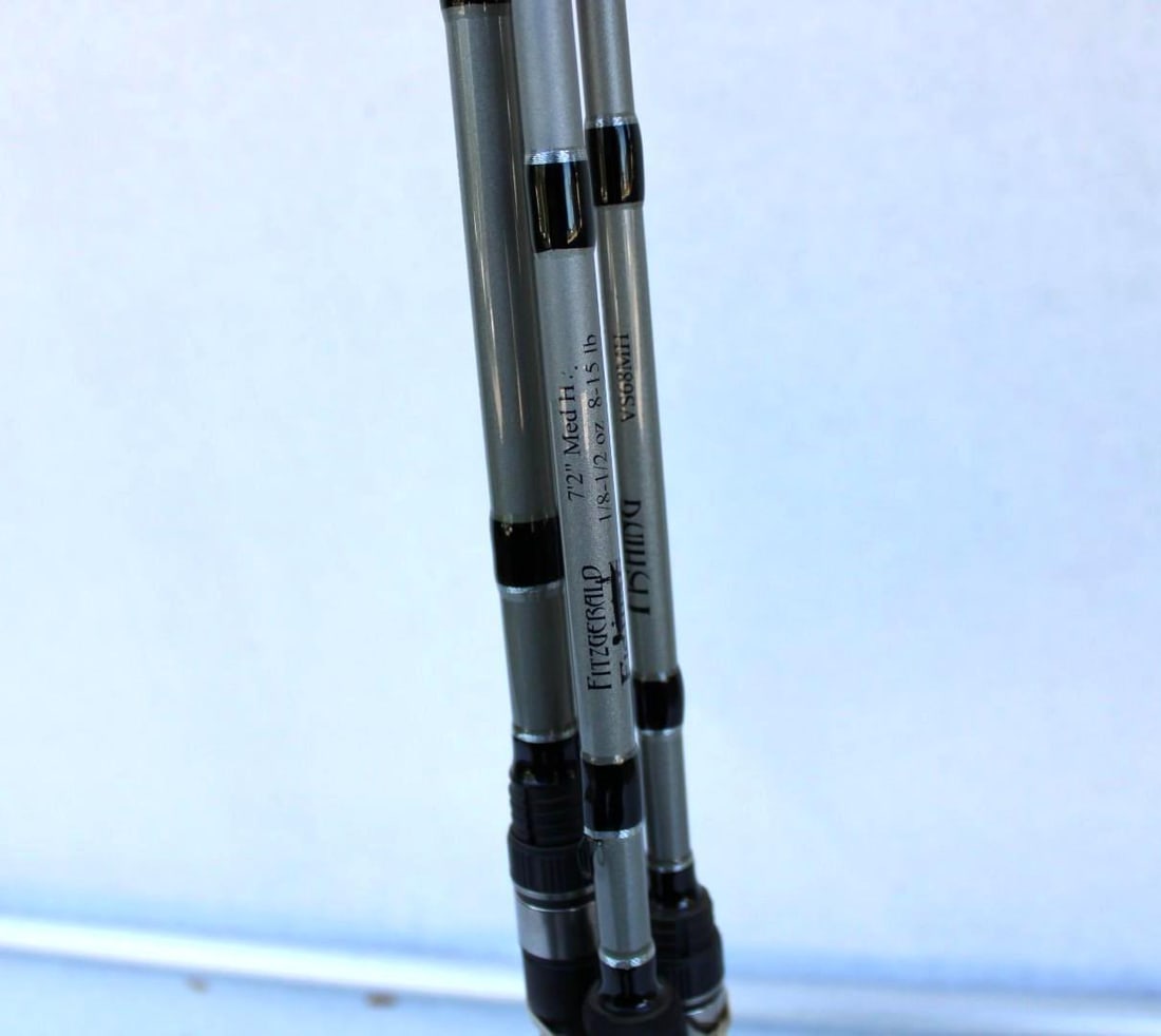 (3) Fitzgerald Fishing Rods - 2