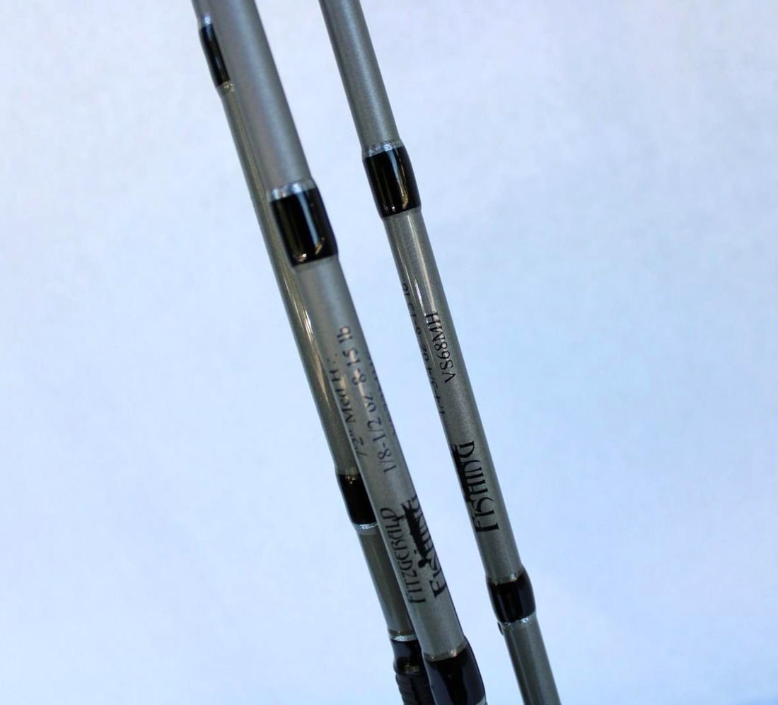 (3) Fitzgerald Fishing Rods - 3