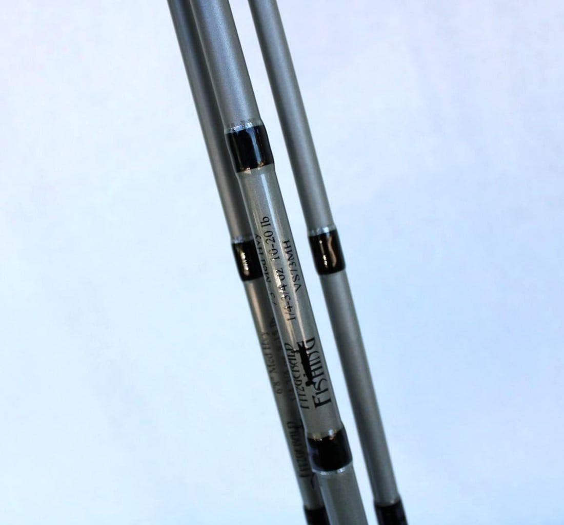 (3) Fitzgerald Fishing Rods - 4