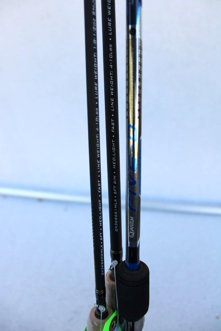 (3) Quantum Fishing Poles - 3