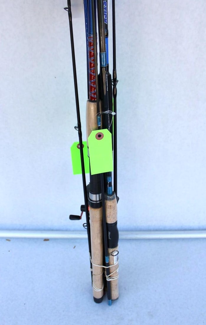 (4) Asst. 2-Piece Fishing Poles - 5