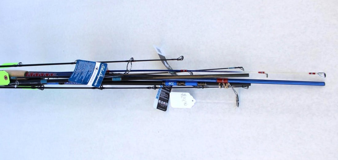 (4) Asst. 2-Piece Fishing Poles - 6