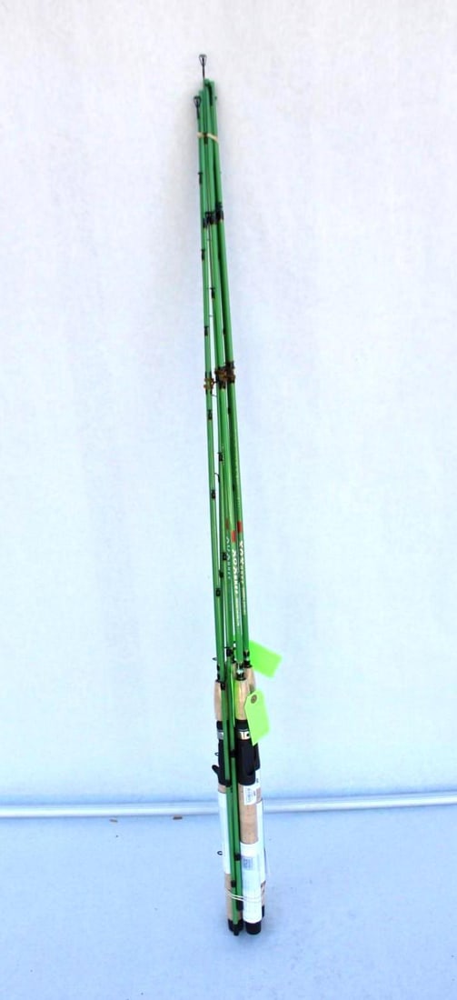 (4) TICA Kokanee Fishing Rods: KLED80UL2 8' ultra light, two piece