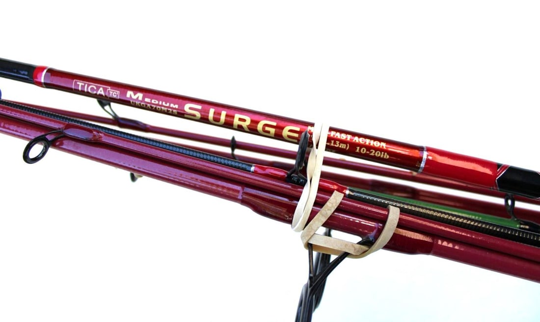 (4) Asst. TICA 2-Piece Fishing Rods - 3