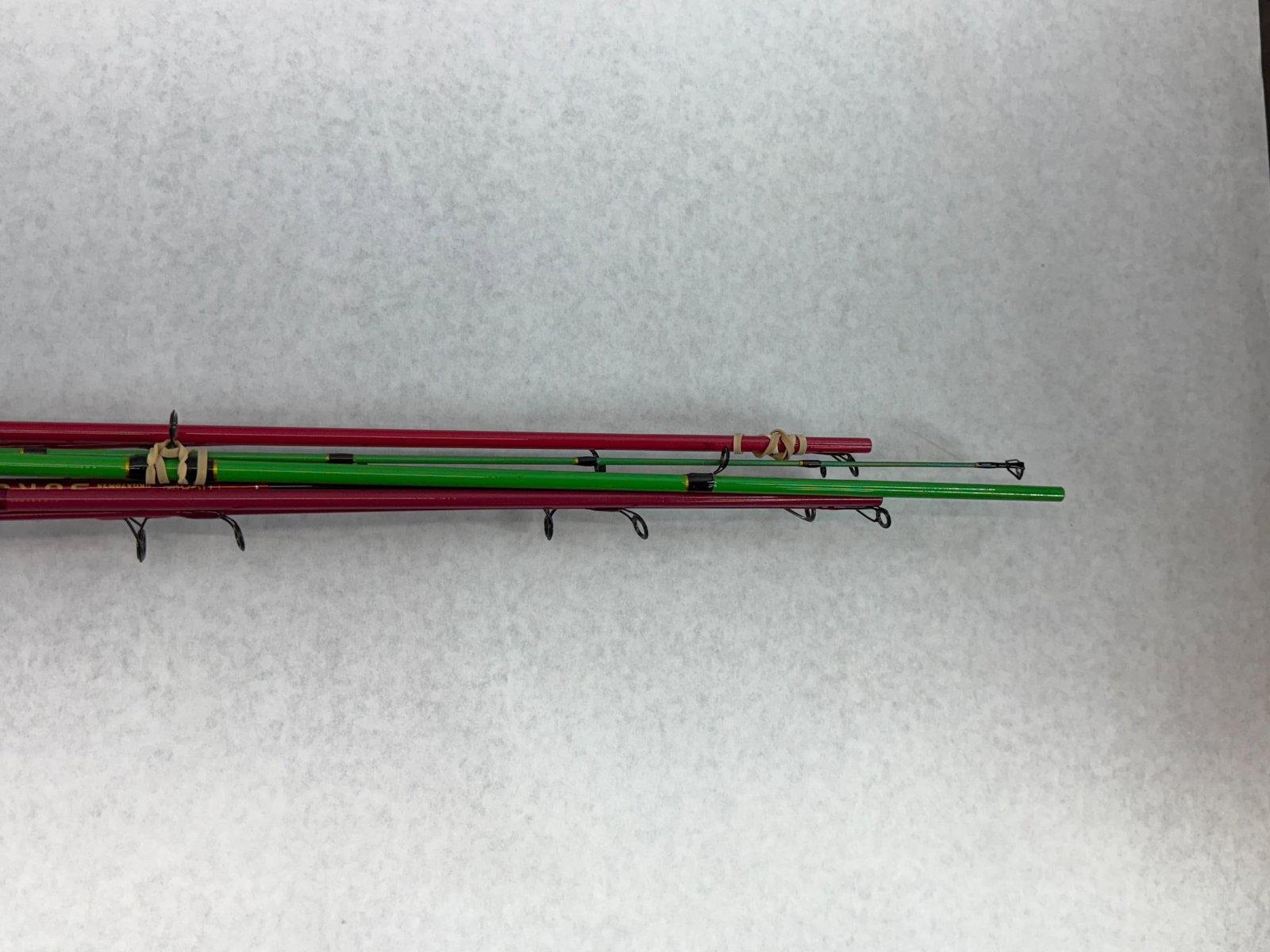 (4) Asst. TICA 2-Piece Fishing Rods - 8