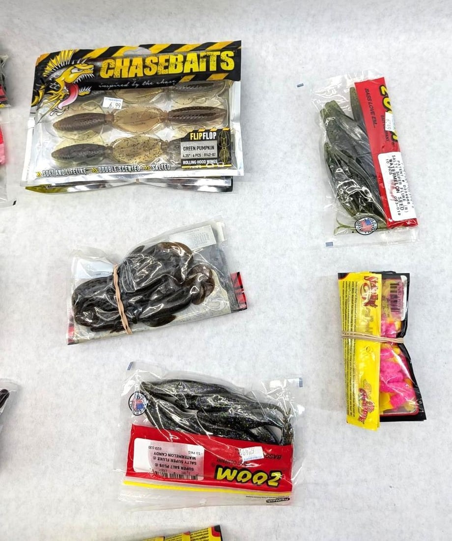 (29+/-) Packages of Asst. Rubber Bait - 2