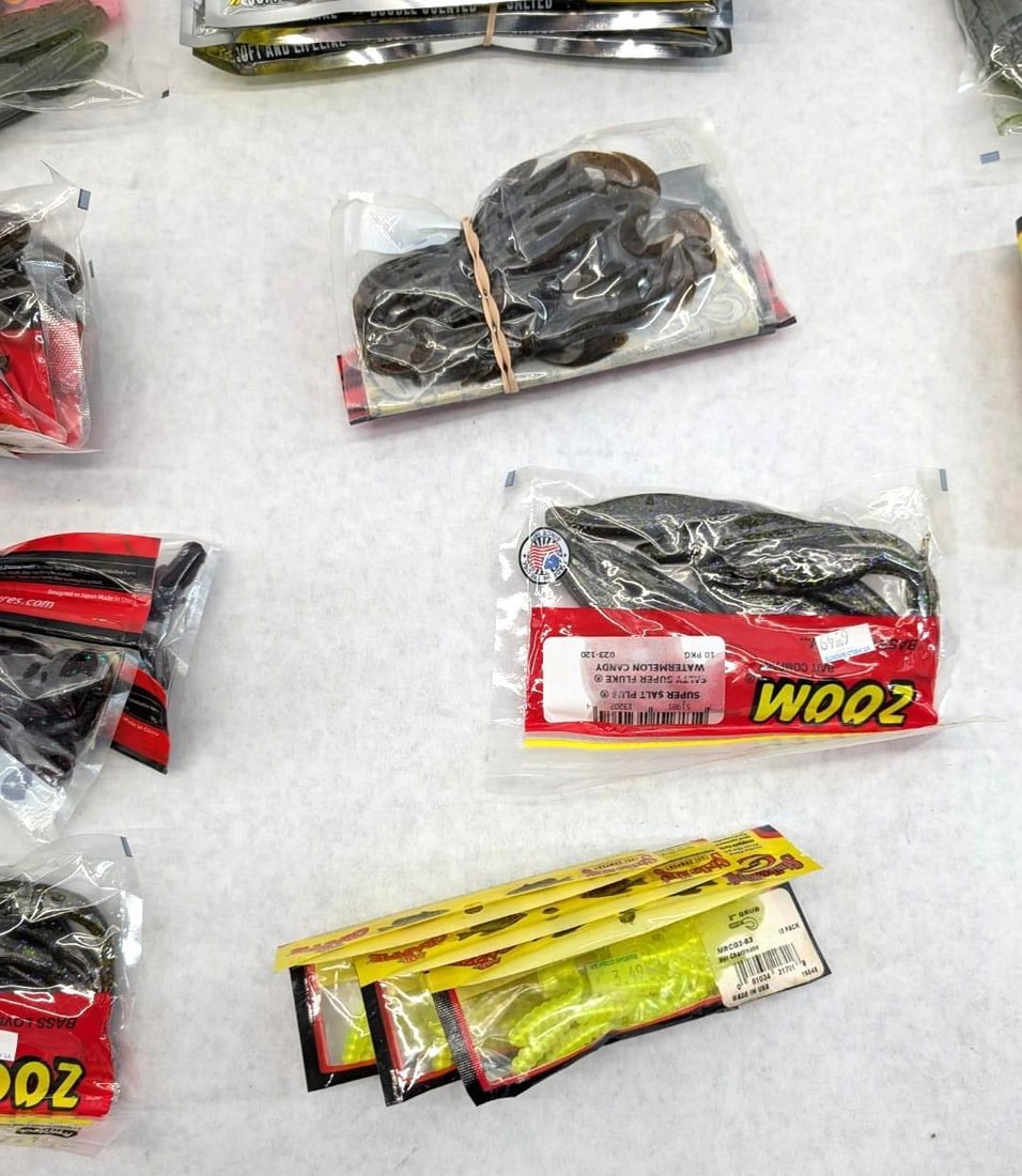 (29+/-) Packages of Asst. Rubber Bait - 3