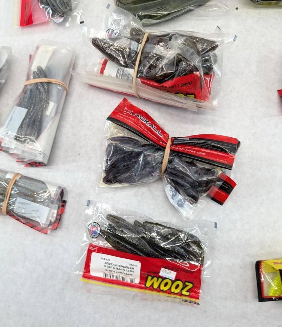 (29+/-) Packages of Asst. Rubber Bait - 4