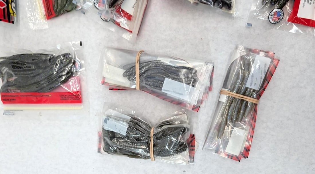 (29+/-) Packages of Asst. Rubber Bait - 5