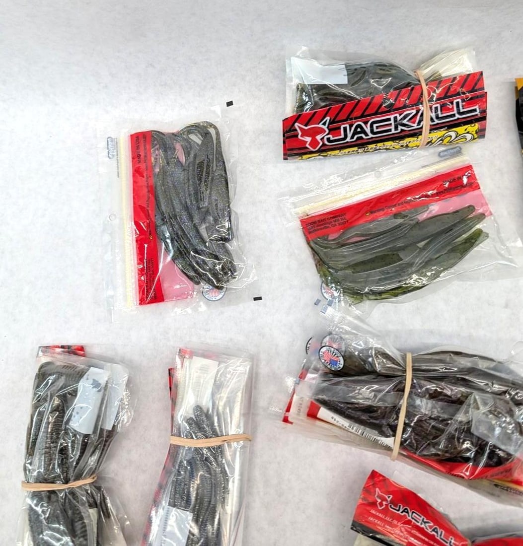 (29+/-) Packages of Asst. Rubber Bait - 6
