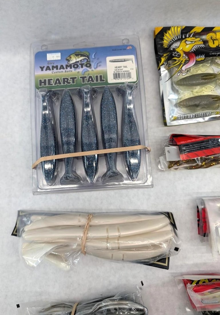 (28+/-) Packages of Asst. Rubber Bait - 2