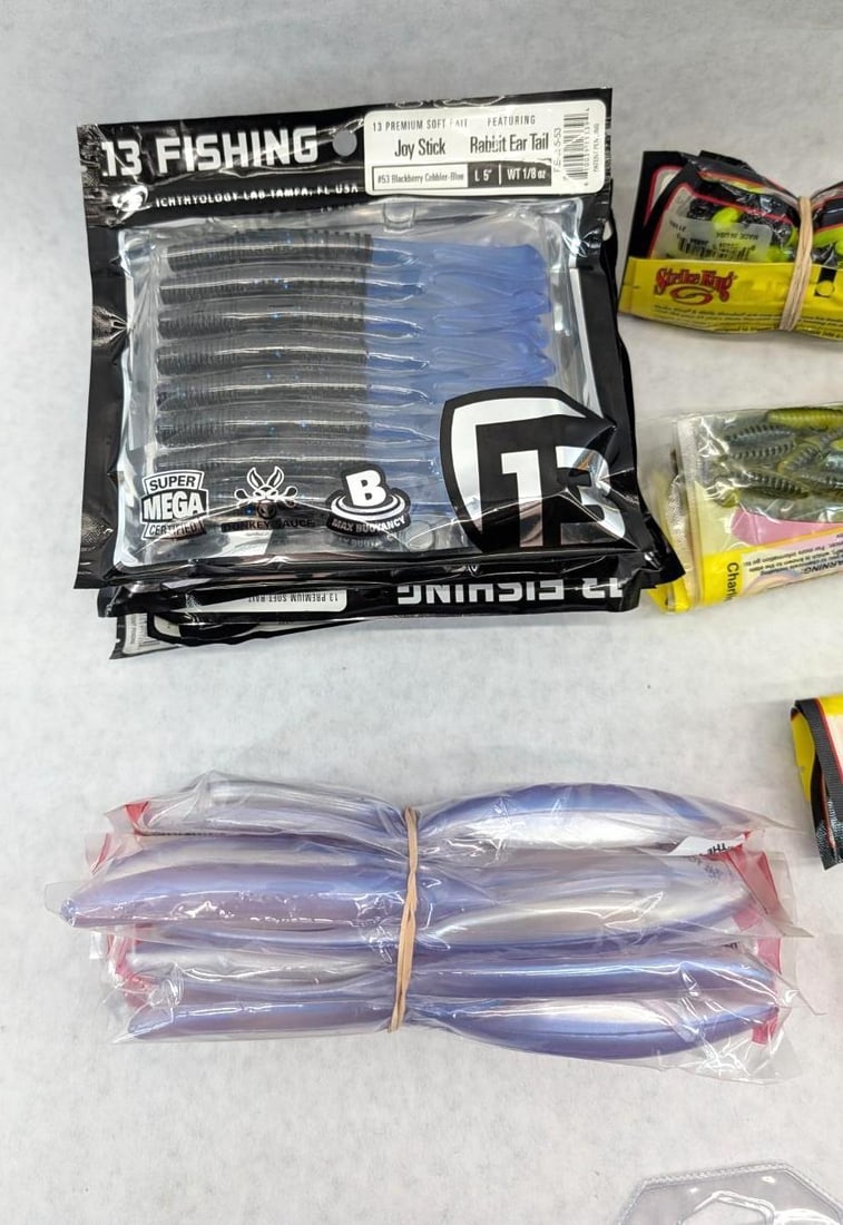 (30+/-) Packages of Asst. Rubber Bait - 2