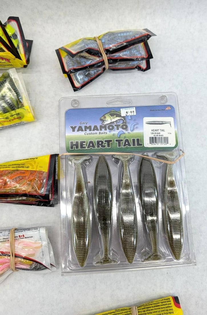 (30+/-) Packages of Asst. Rubber Bait - 4
