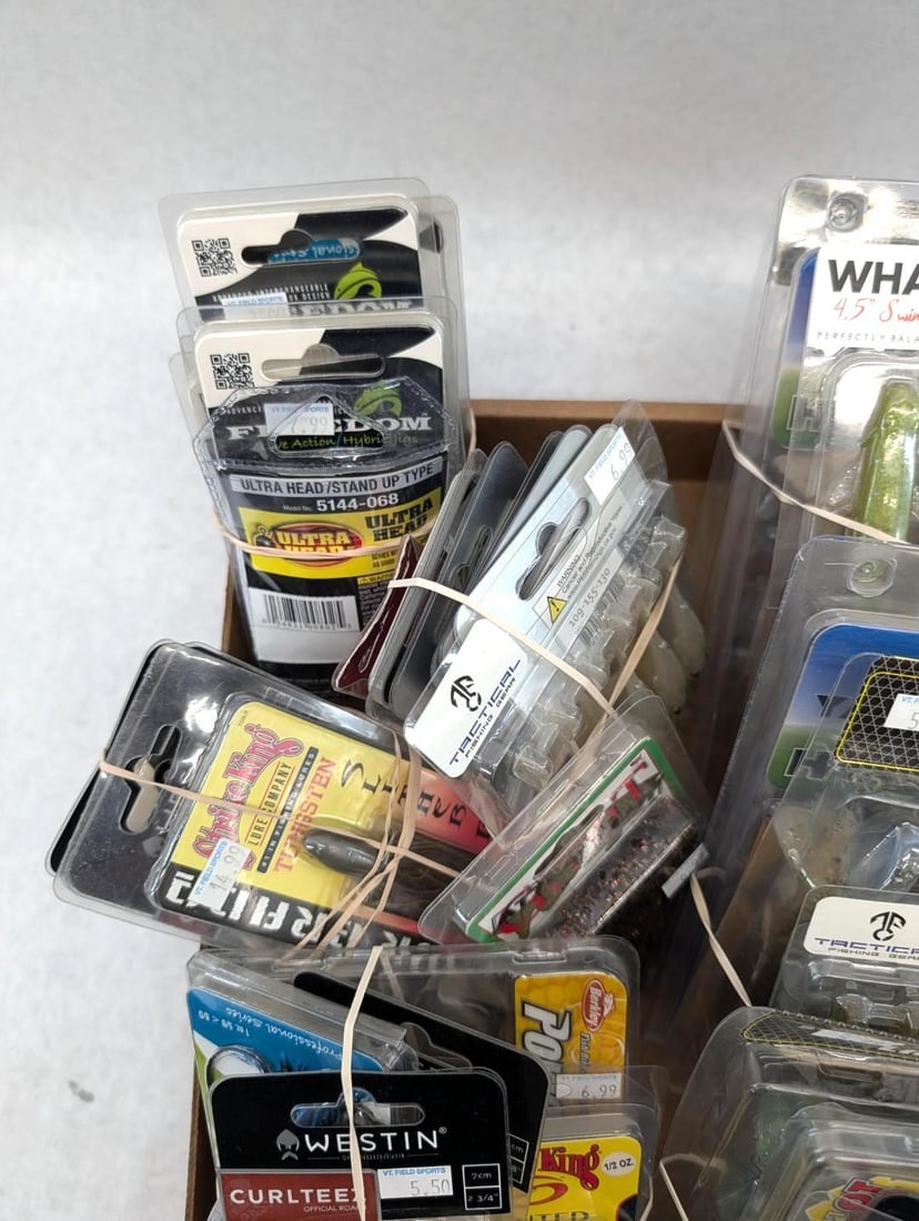 (50+/-) Packages of Asst. Jigs, Lures & Parts - 3