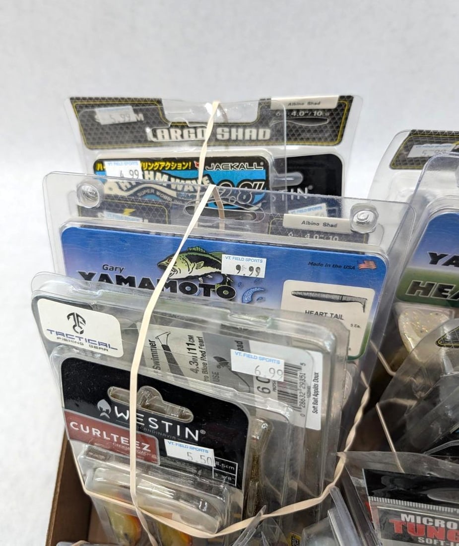 (90+/-) Packages of Asst. Jigs, Lures & Parts - 2