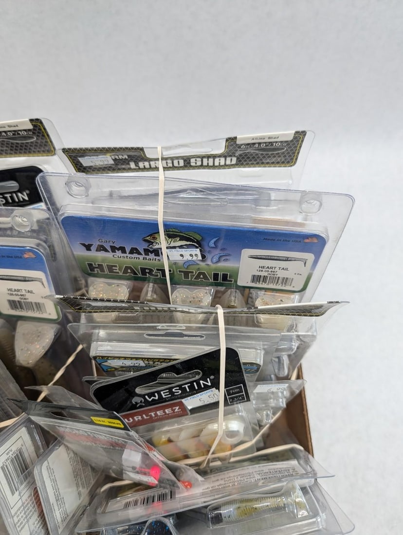 (90+/-) Packages of Asst. Jigs, Lures & Parts - 3