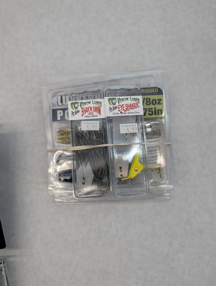 (90+/-) Packages of Asst. Jigs, Lures & Parts - 5