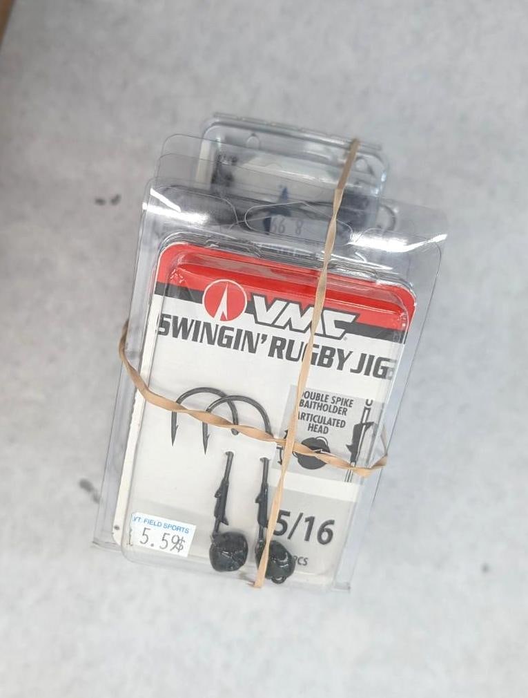(90+/-) Packages of Asst. Jigs, Lures & Parts - 8