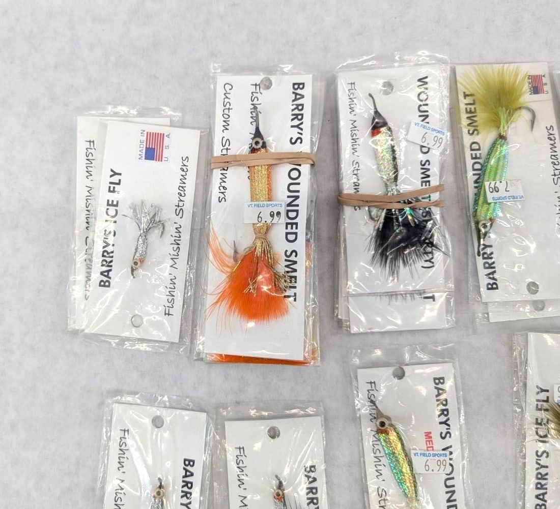 (22+/-) Fishin' Mishin' Streamers Fly Lures - 4